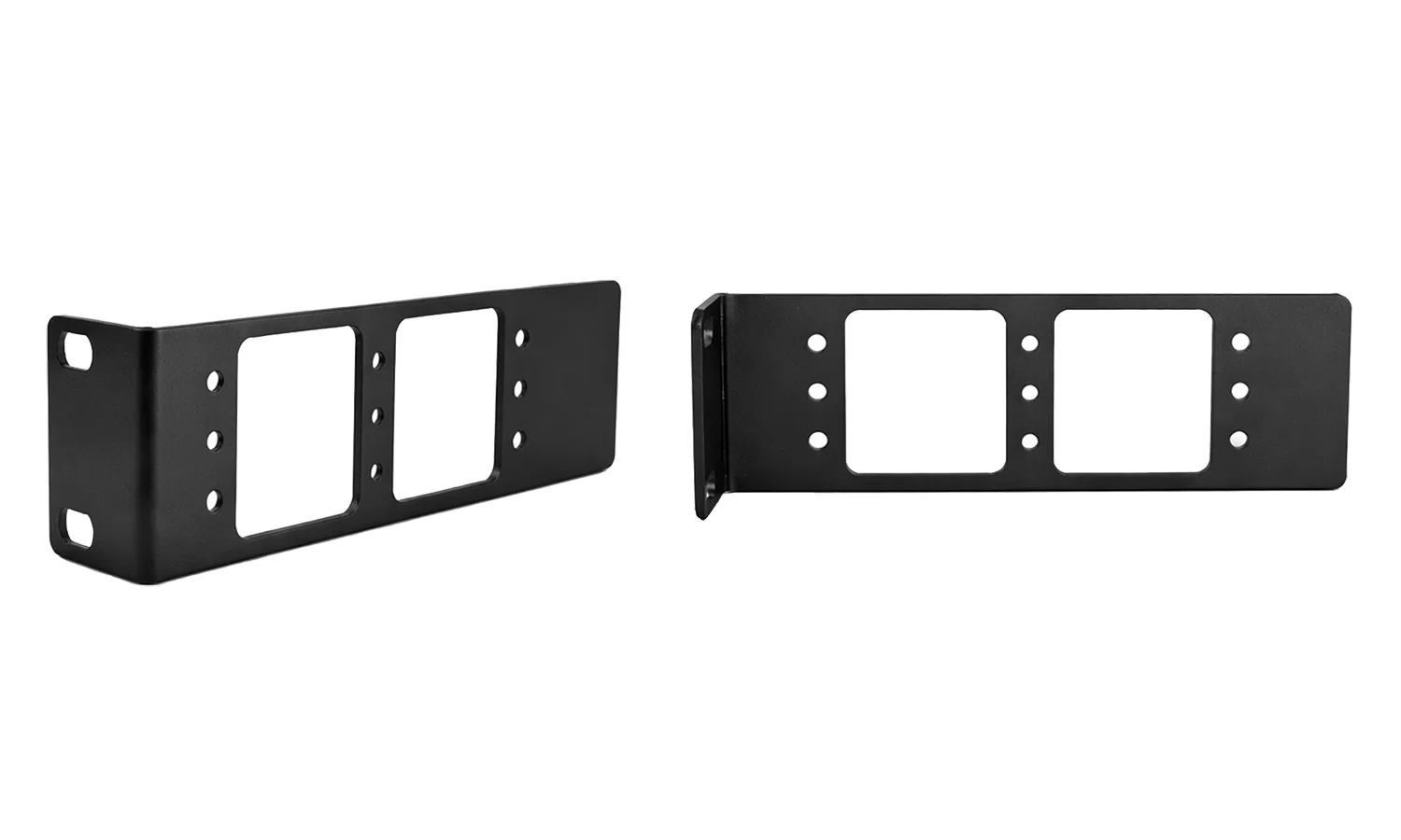 BZBGear BG-IPGEAR-ULTRA-ACC-RM2 1RU Rack Bracket for Two IPGear Ultra Transceivers - view 4