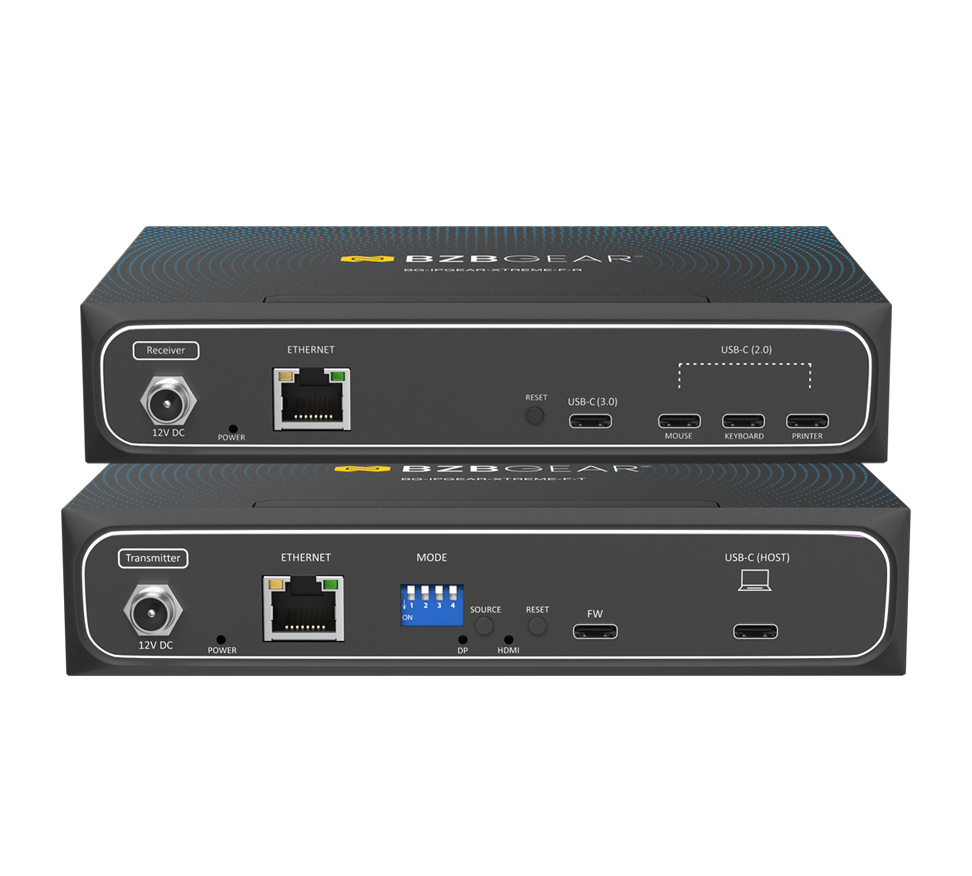 BZBGear BG-IPGEAR-XTREME-F HDMI 2.1 Fiber Extender