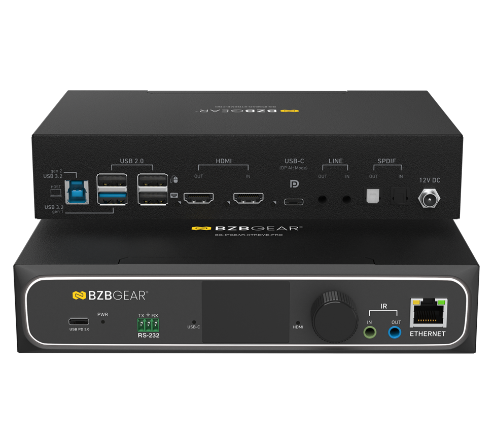 BZBGear BG-IPGEAR-XTREME-PRO 8K AV over IP Transceiver