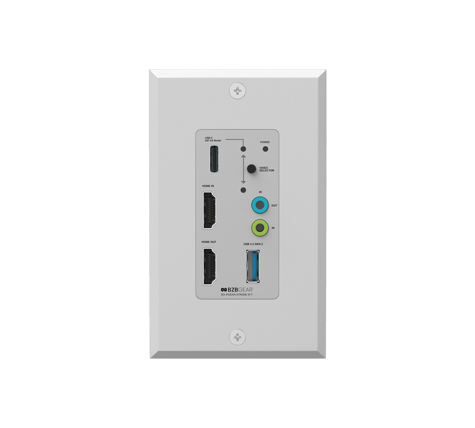 BZBGear BG-IPGEAR-XTREME-W-T Wall Plate Encoder