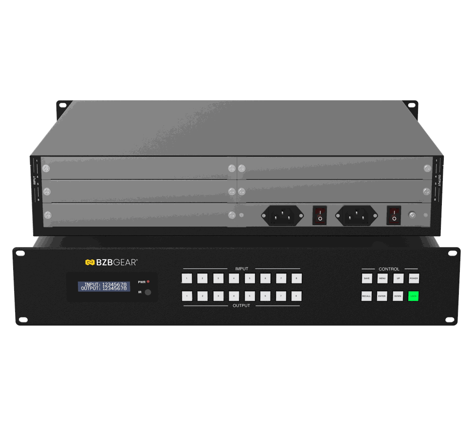 BZBGear BG-MC Series Modular 4K60 Matrix Switcher