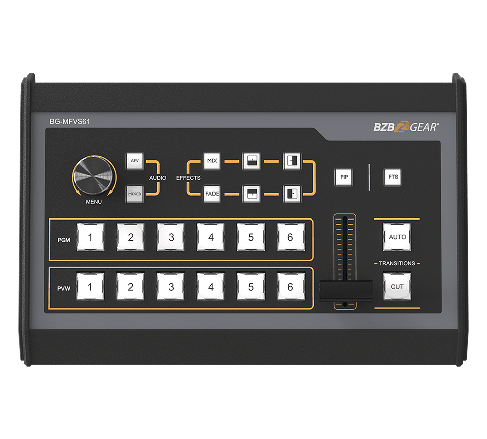 BZBGear BG-MFVS61-G2 Multi-Format Video Switcher