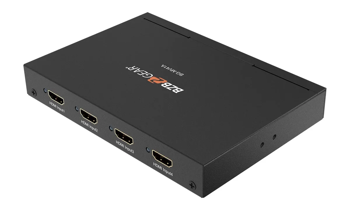 BZBGear BG-MV41A 4x1 1080p HDMI Switcher, Scaler and Multiviewer - view 6