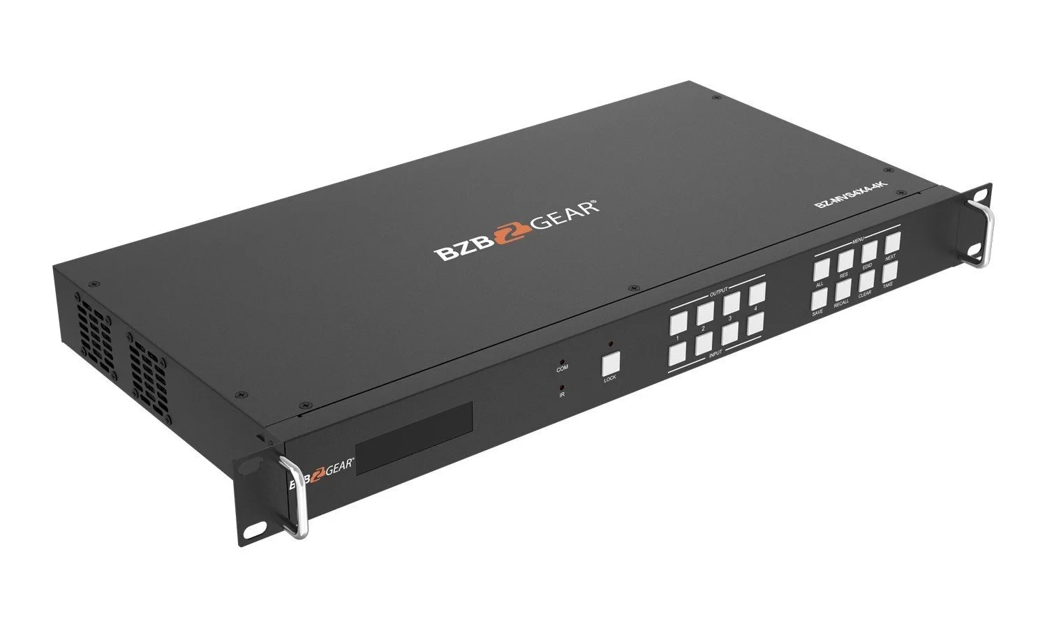 BZBGear BZ-MVS4X4-4K 4x4 Matrix Switcher and Video Wall Controller - view 3