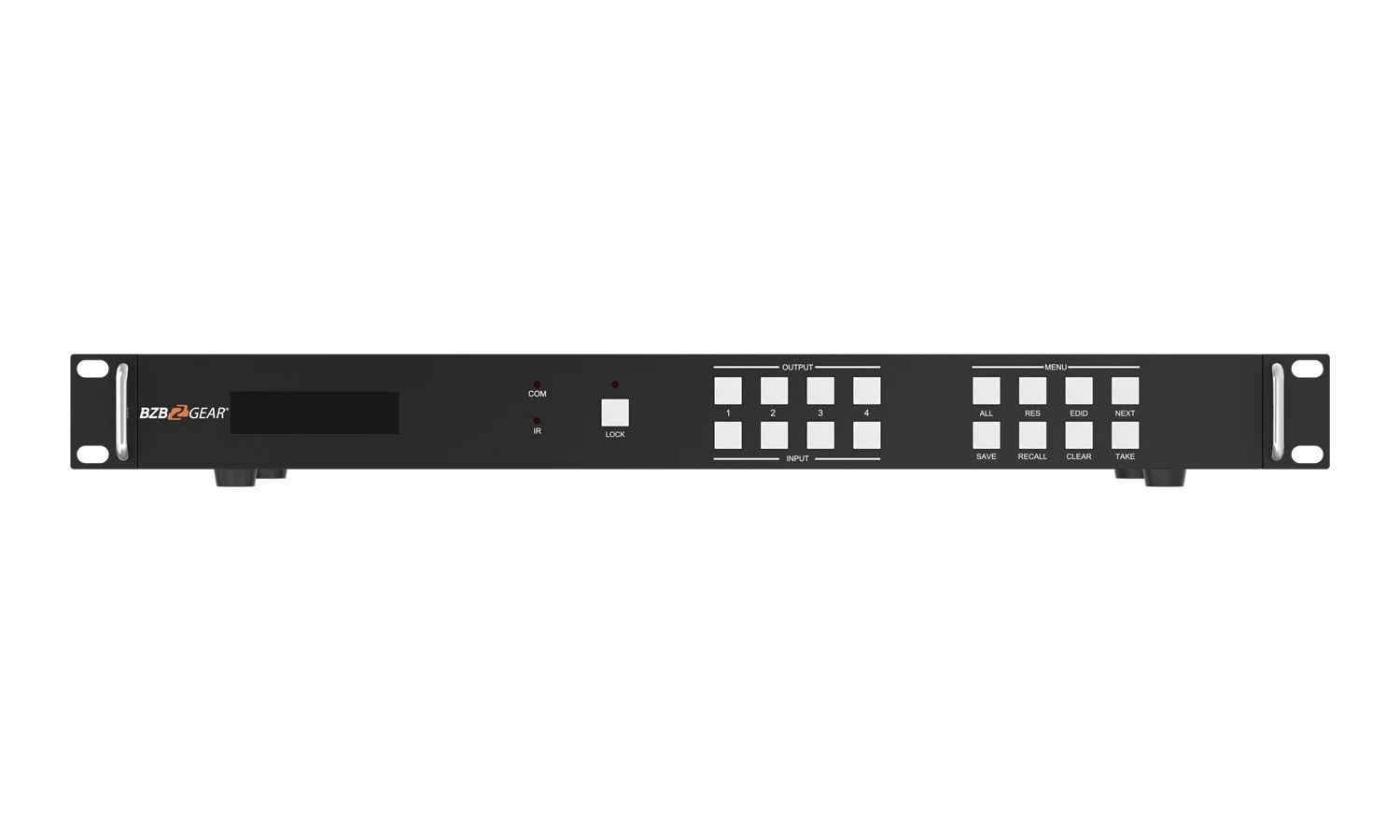BZBGear BZ-MVS4X4-4K 4x4 Matrix Switcher and Video Wall Controller - view 4