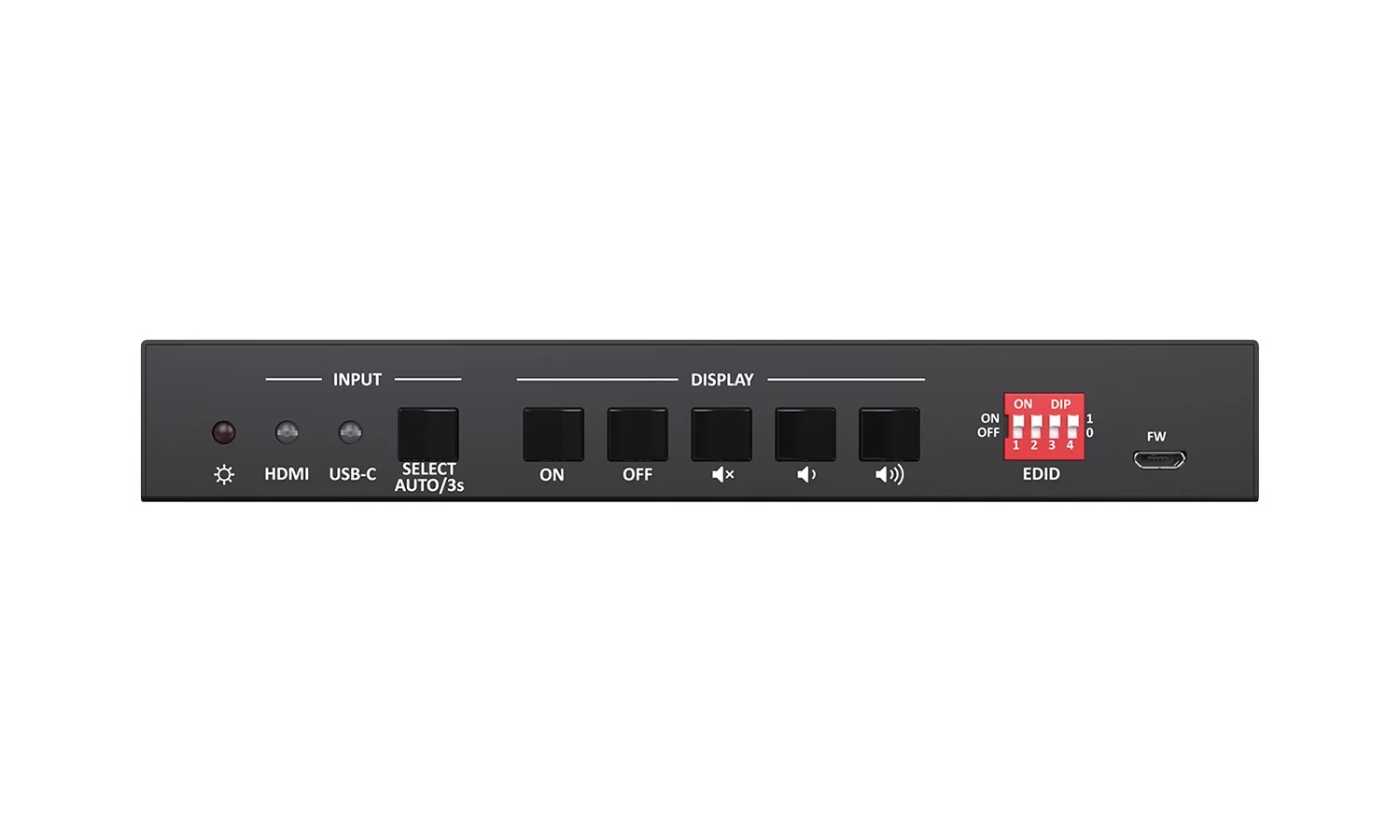 BZBGear BG-PS21-4K 2-Port 4K KVM Presentation Switcher - view 4