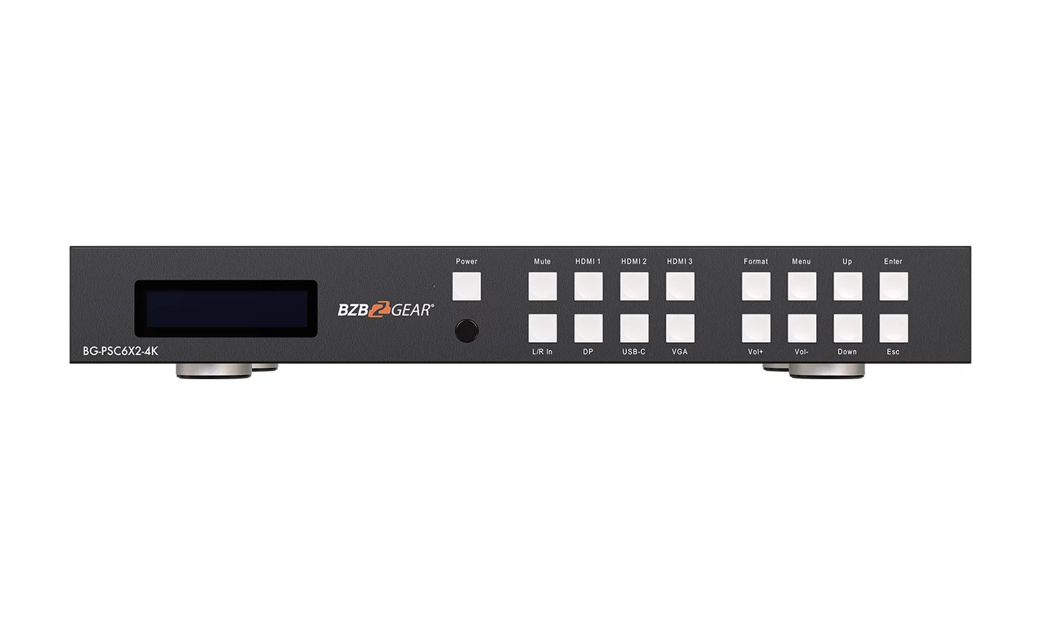 BZBGear BG-PSC6X2-4K Presentation Switcher and Scaler - view 4