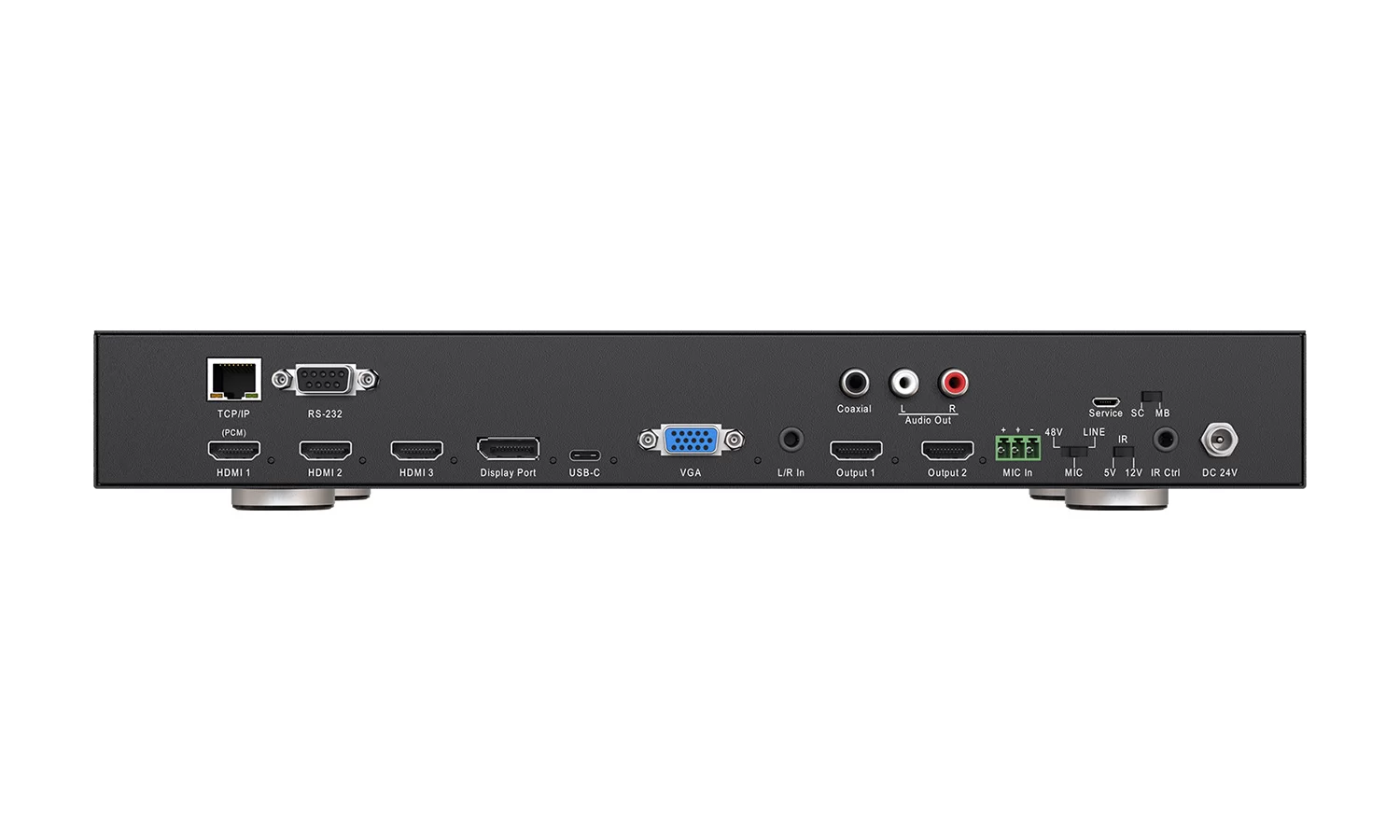 BZBGear BG-PSC6X2-4K Presentation Switcher and Scaler - view 5