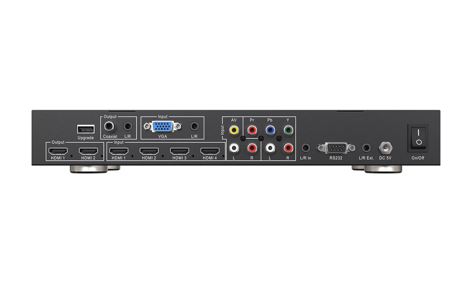 BZBGear BG-PSC7X2 7x2 Presentation Switcher and Scaler - view 5