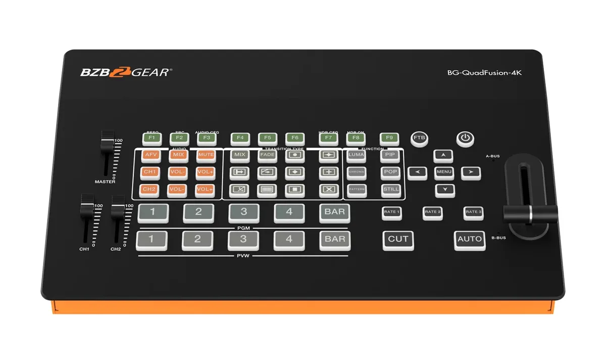 BZBGear BG-QuadFusion-4K Production Switcher - view 3
