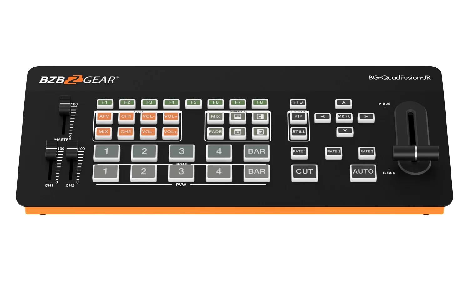 BZBGear BG-QuadFusion-Jr 4-Channel Streaming Switcher with USB Capture - view 3