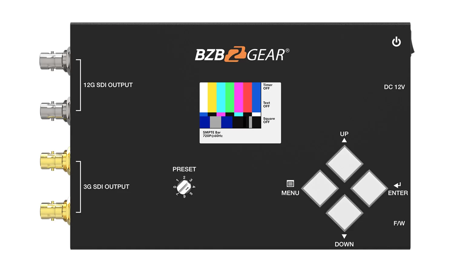 BZBGear BG-SDITPG-G2 12G-SDI Test Pattern Generator - view 2