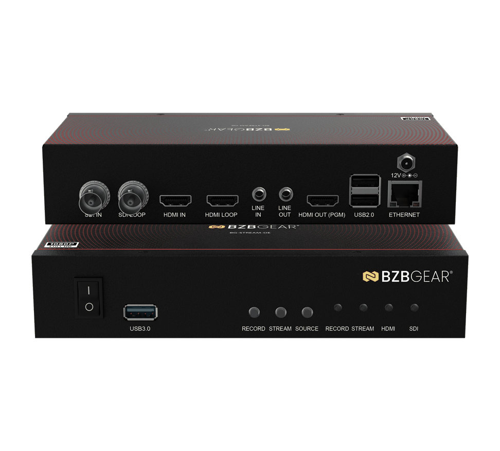 BZBGear BG-STREAM-DE Encoder, Decoder and Recorder