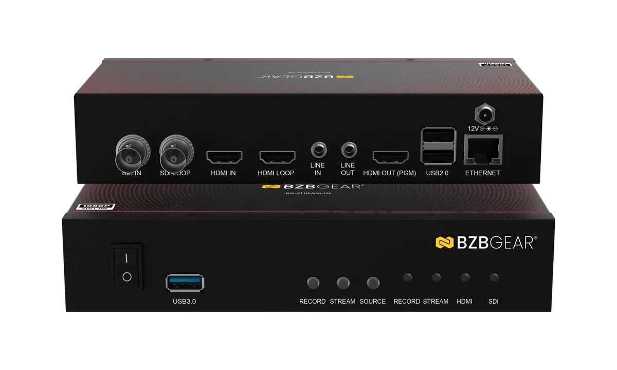 BZBGear BG-STREAM-DE Encoder, Decoder and Recorder - view 2