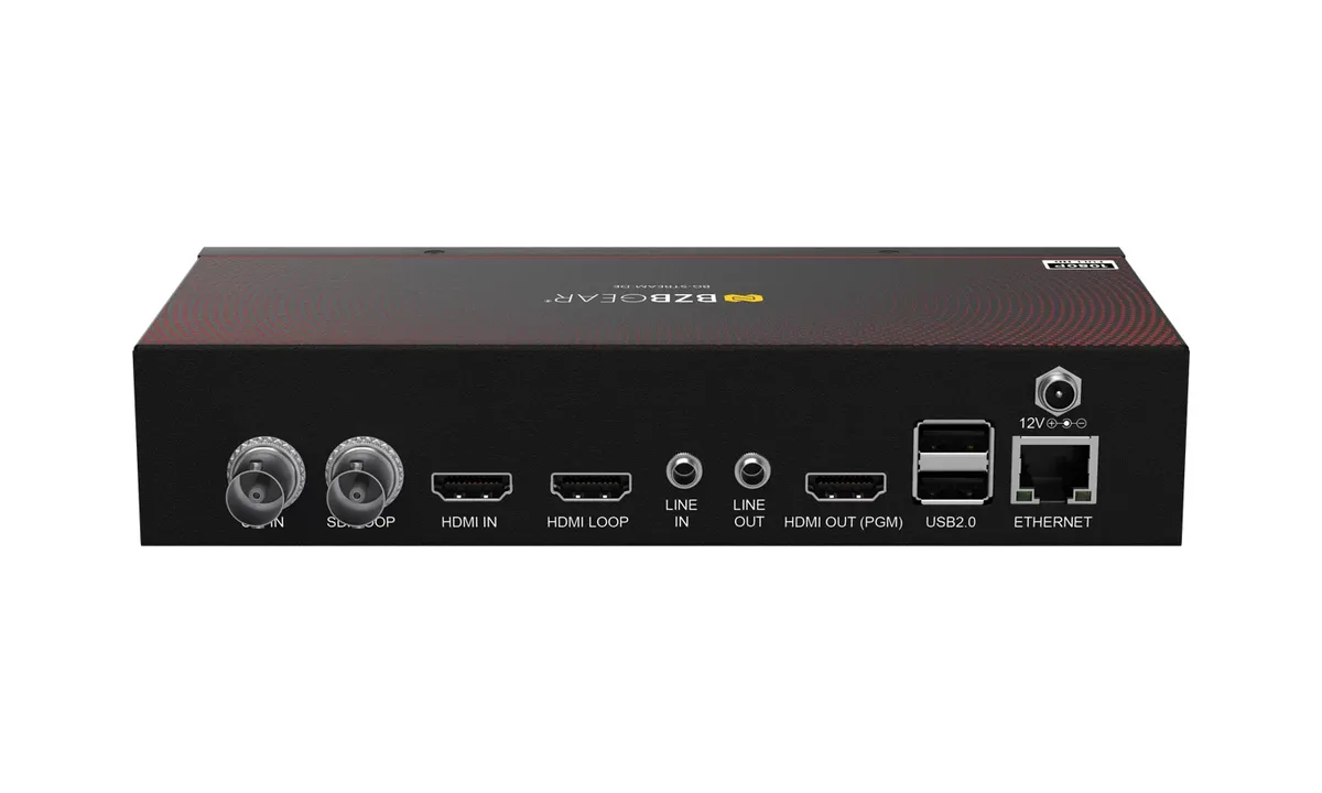 BZBGear BG-STREAM-DE Encoder, Decoder and Recorder - view 4