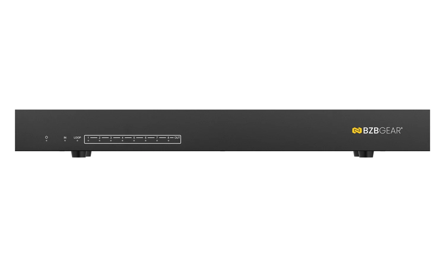 BZBGear BG-UDA-E18 1x8 HDBaseT Splitter Kit with Eight Receivers - view 6