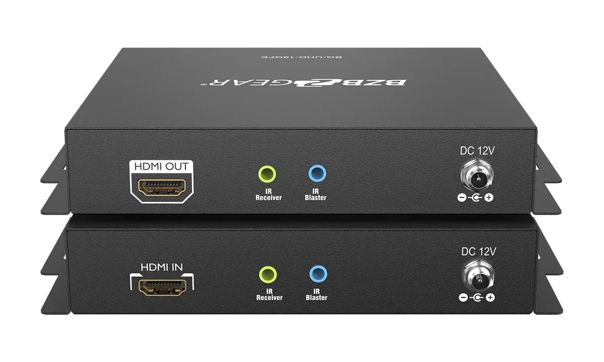 BZBGear BG-UHD-18GFE HDMI KVM Fiber Extender Kit - view 6