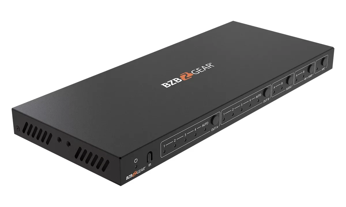 BZBGear BG-UHD-42M 4x2 4K HDMI Matrix Switcher - view 3