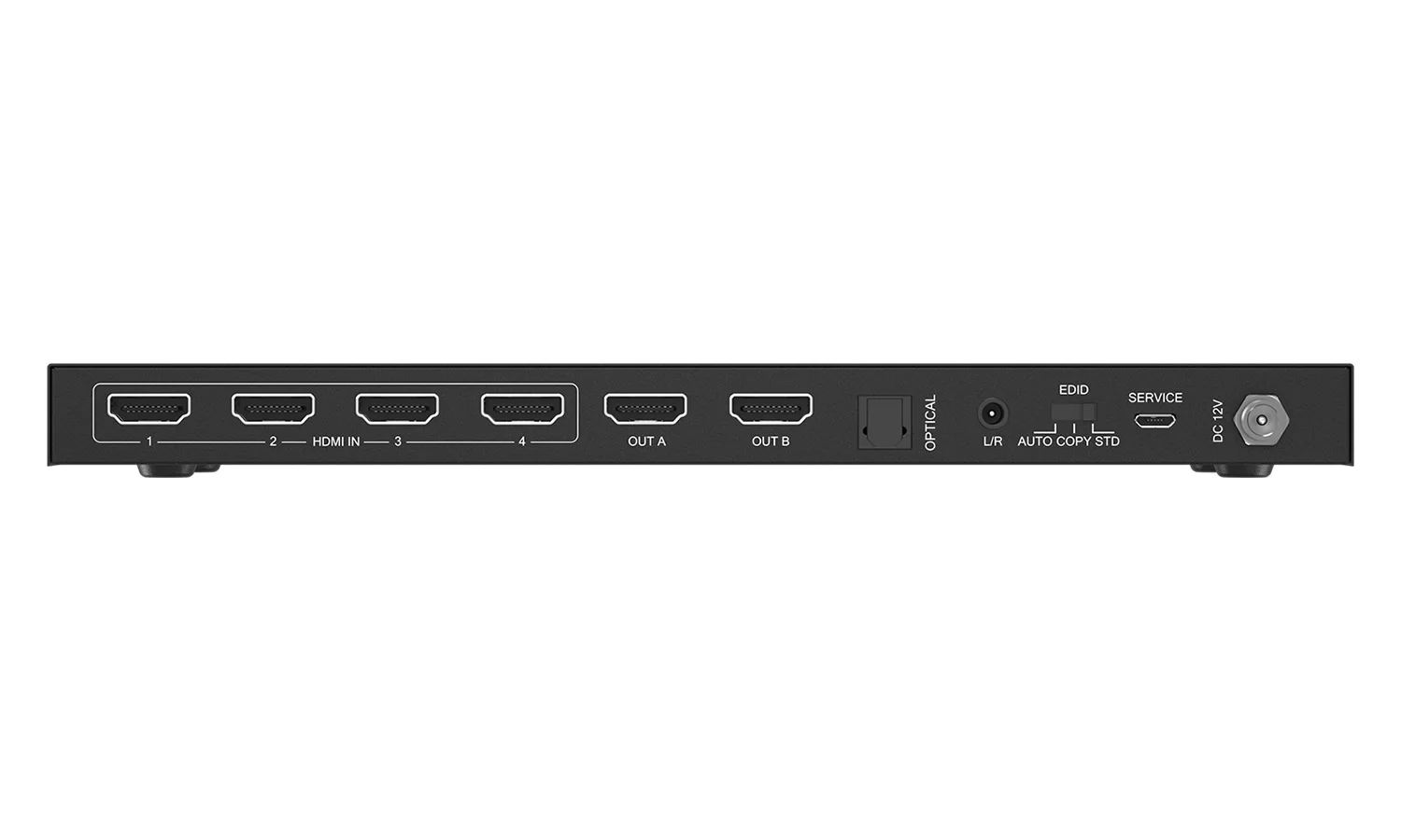 BZBGear BG-UHD-42M 4x2 4K HDMI Matrix Switcher - view 5