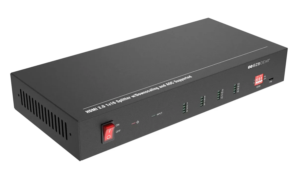 BZBGear BG-UHD-DA1X16 1x16 4K HDMI Splitter - view 3