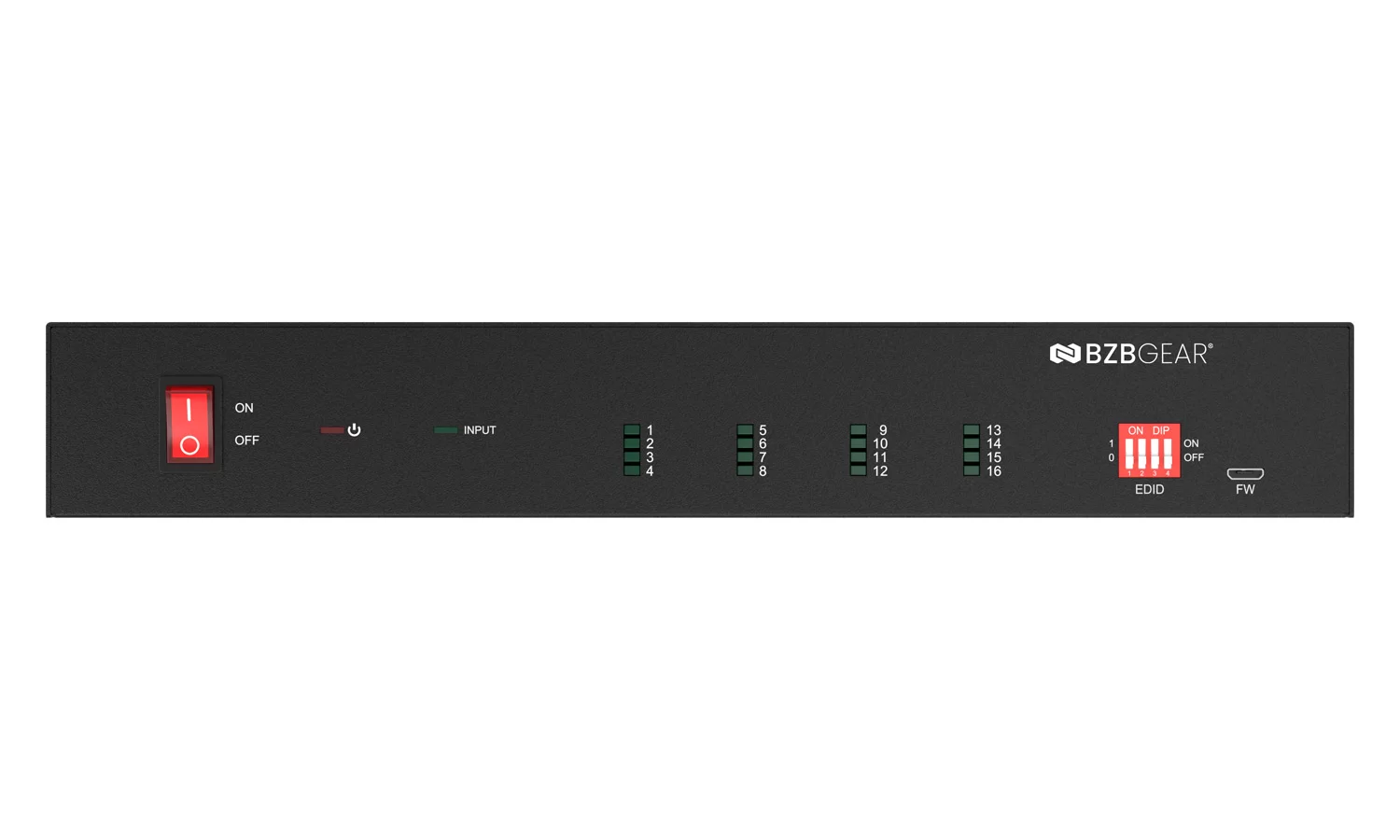 BZBGear BG-UHD-DA1X16 1x16 4K HDMI Splitter - view 4
