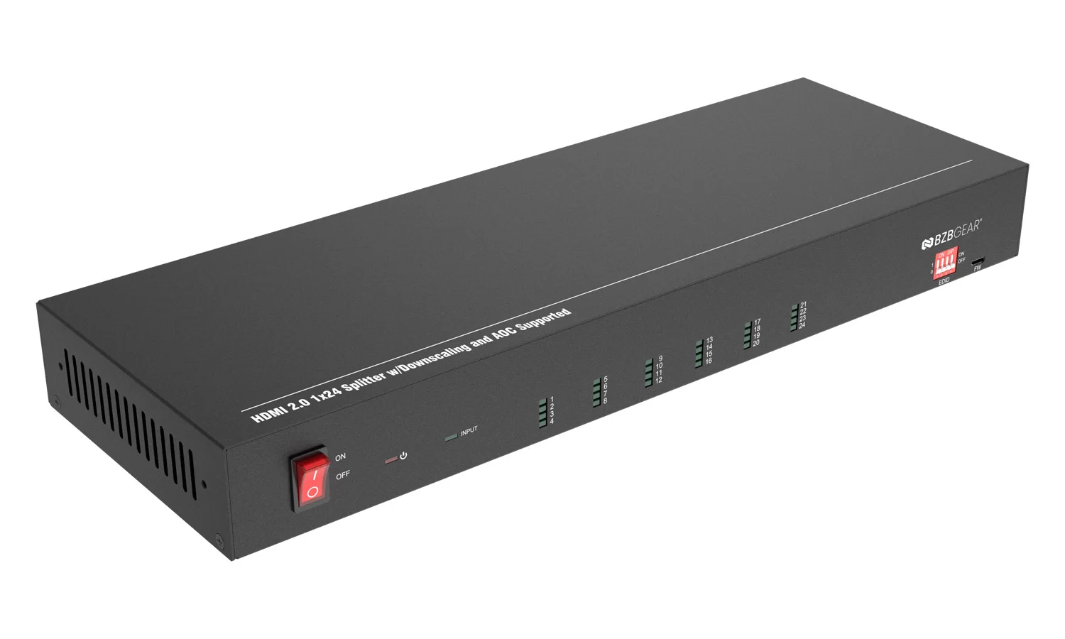 BZBGear BG-UHD-DA1X24 1x24 4K HDMI Splitter - view 3