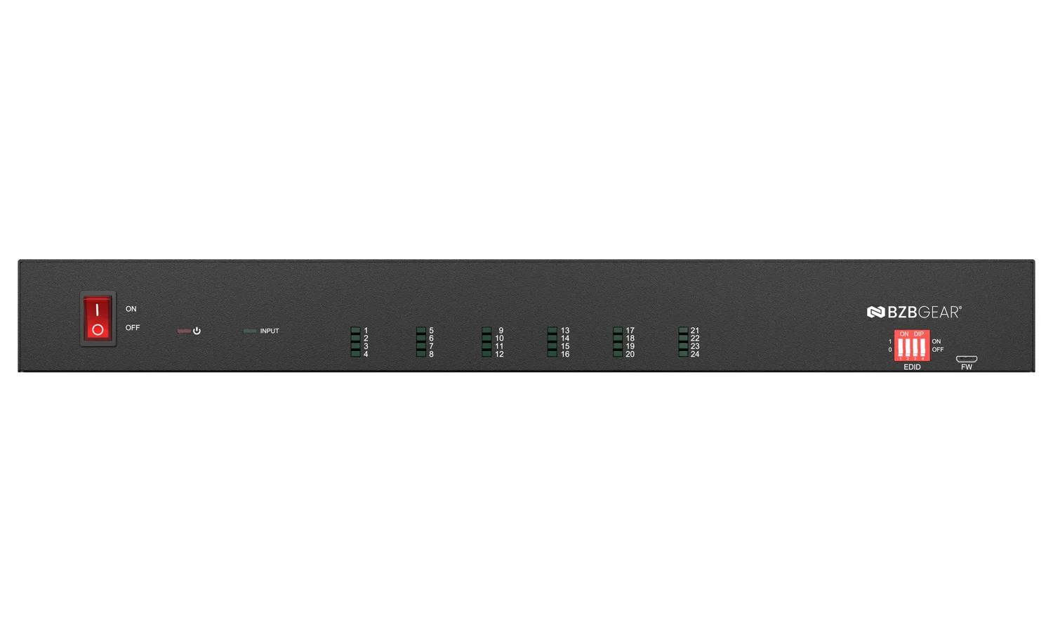 BZBGear BG-UHD-DA1X24 1x24 4K HDMI Splitter - view 4