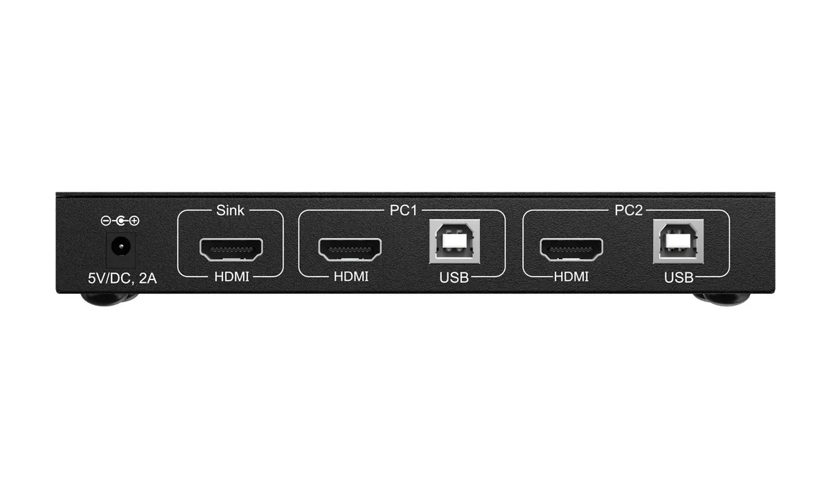 BZBGear BG-UHD-KVM21A 2-Port 4K KVM Switch - view 4
