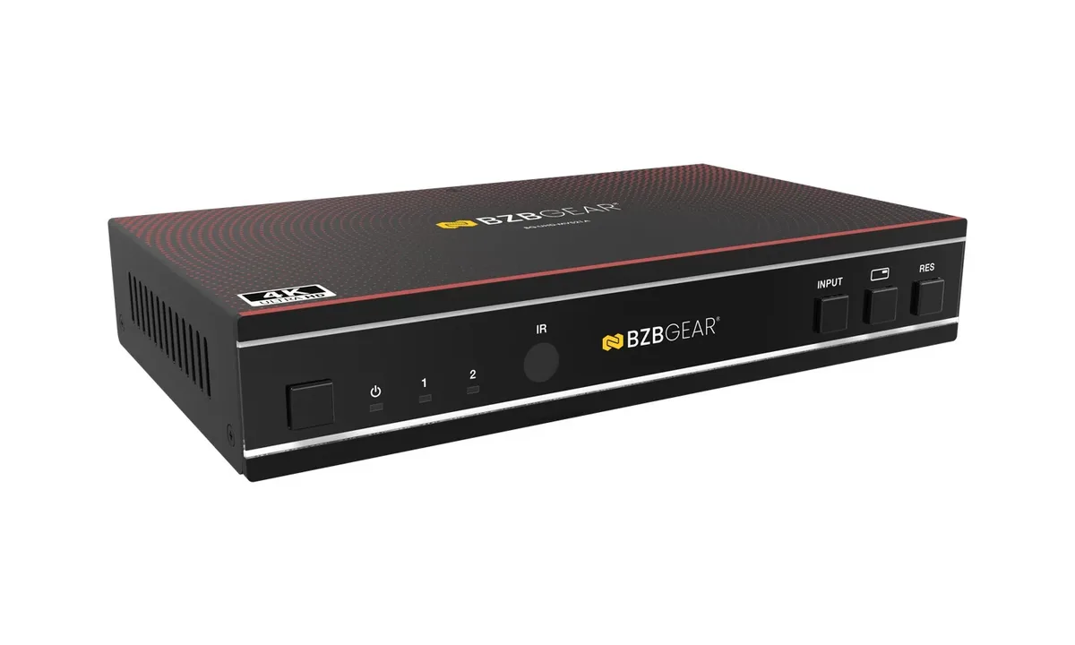 BZBGear BG-UHD-MVS21A 2x1 4K Seamless Switcher and Multiviewer - view 3