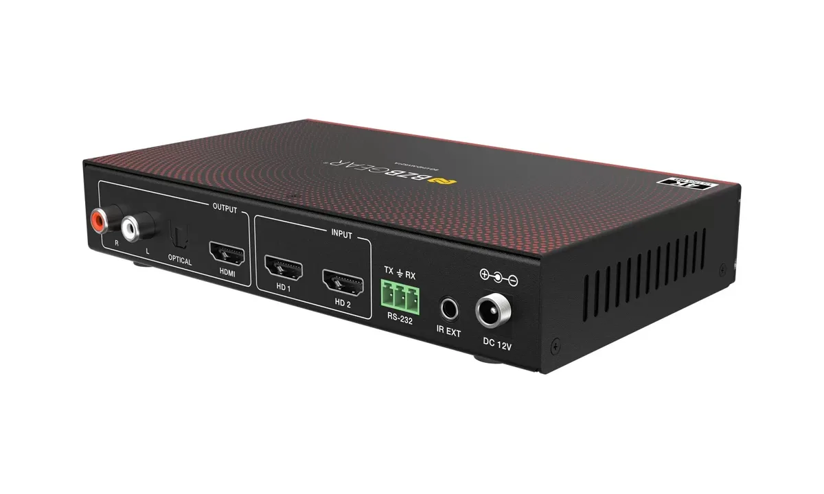 BZBGear BG-UHD-MVS21A 2x1 4K Seamless Switcher and Multiviewer - view 4