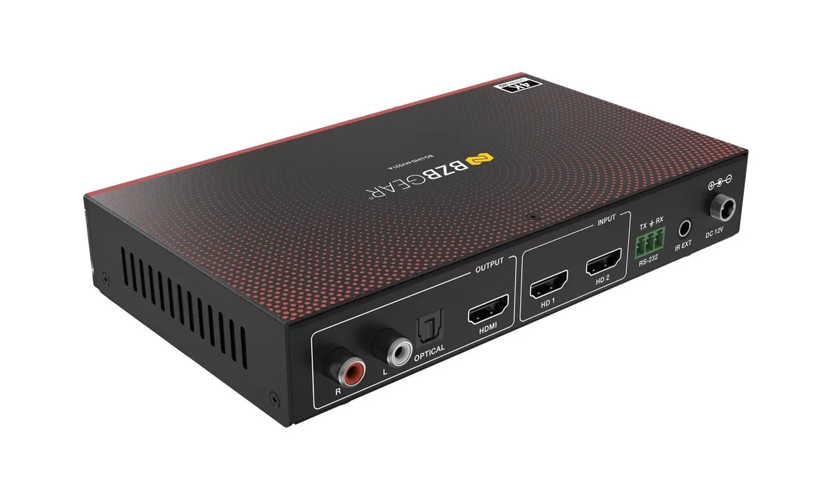 BZBGear BG-UHD-MVS21A 2x1 4K Seamless Switcher and Multiviewer - view 5