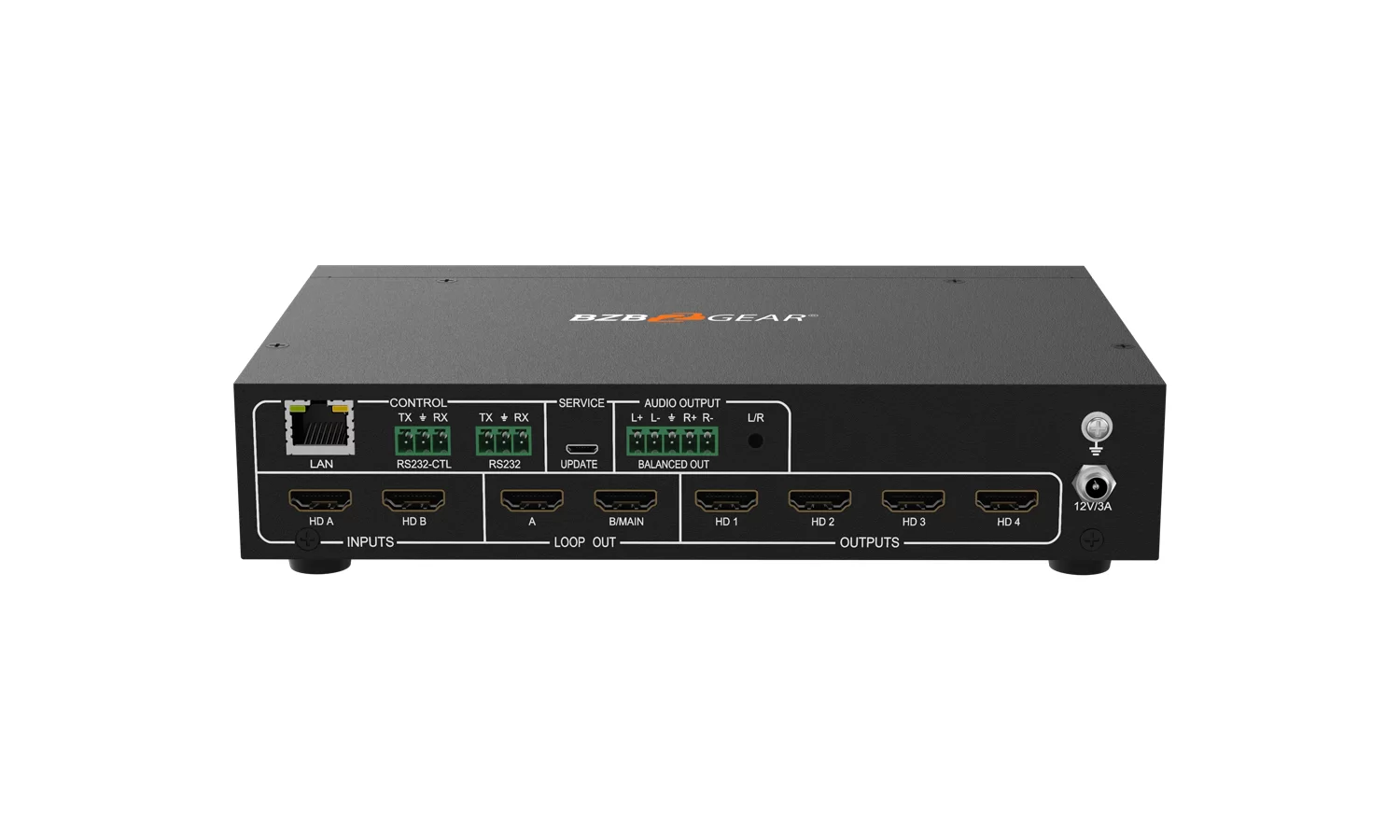 BZBGear BG-UHD-VW24 4K Video Wall Processor for Four Displays - view 4