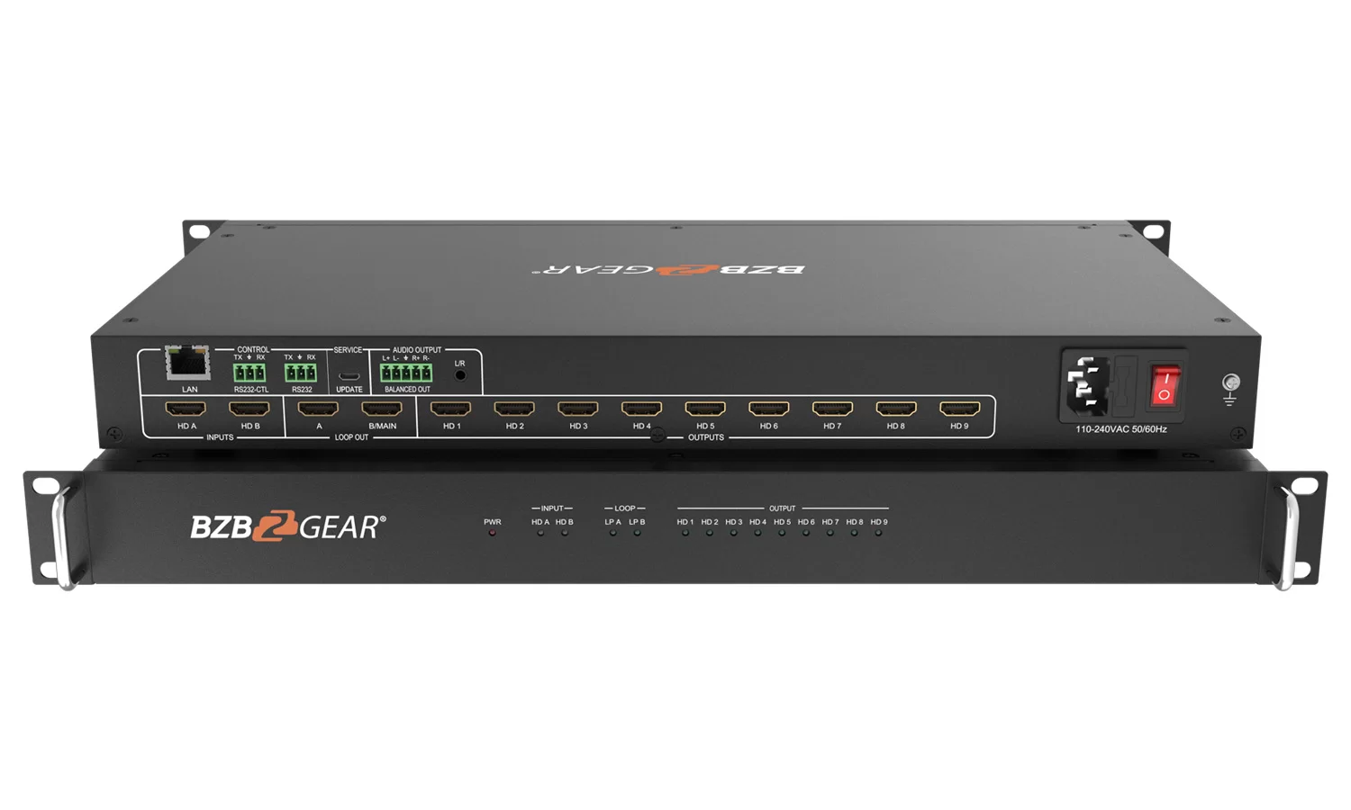 BZBGear BG-UHD-VW29 4K Video Wall Processor for Nine Displays - view 2