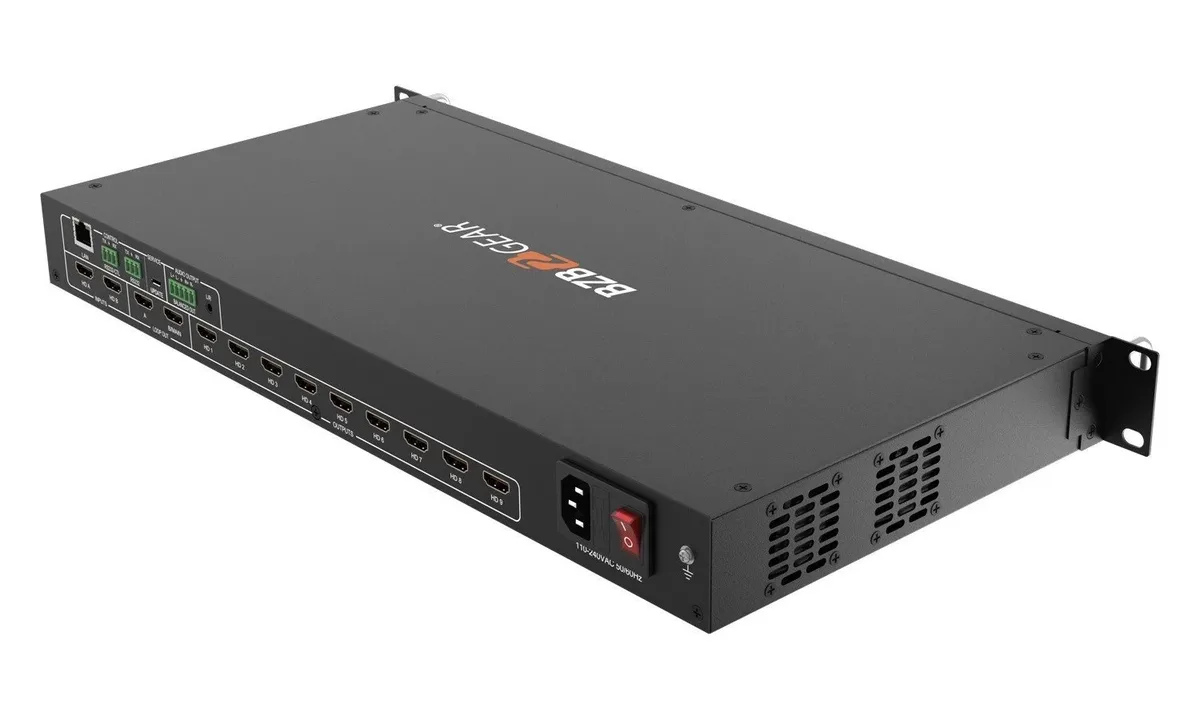 BZBGear BG-UHD-VW29 4K Video Wall Processor for Nine Displays - view 6
