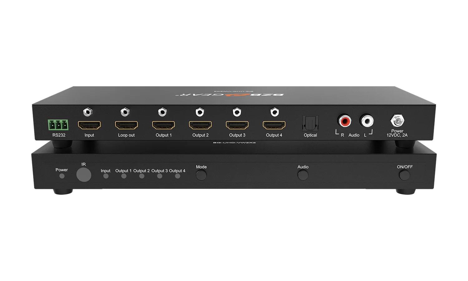 BZBGear BG-UHD-VW2X2 2x2 4K Video Wall Controller - view 2