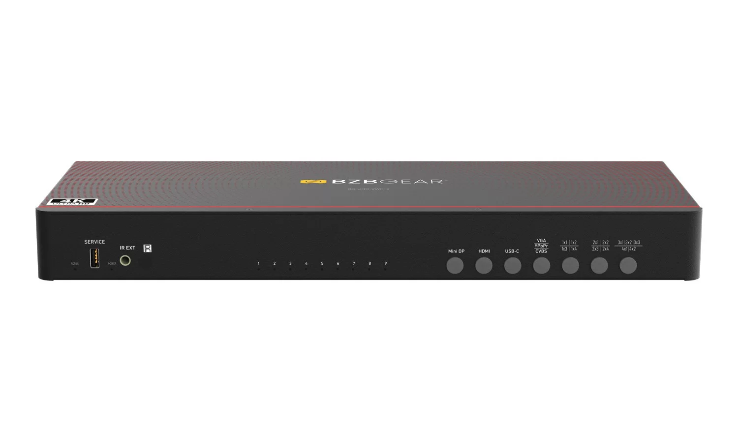 BZBGear BG-UHD-VWP19 Multi-Format Video Wall Processor for Nine Displays - view 3