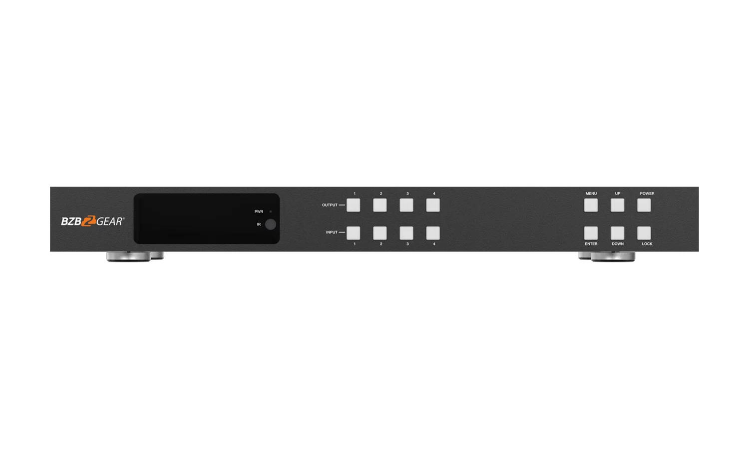 BZBGear BG-UM44-150L-KIT 4x4 HDBaseT Matrix Kit with Long-Range Receivers - view 6