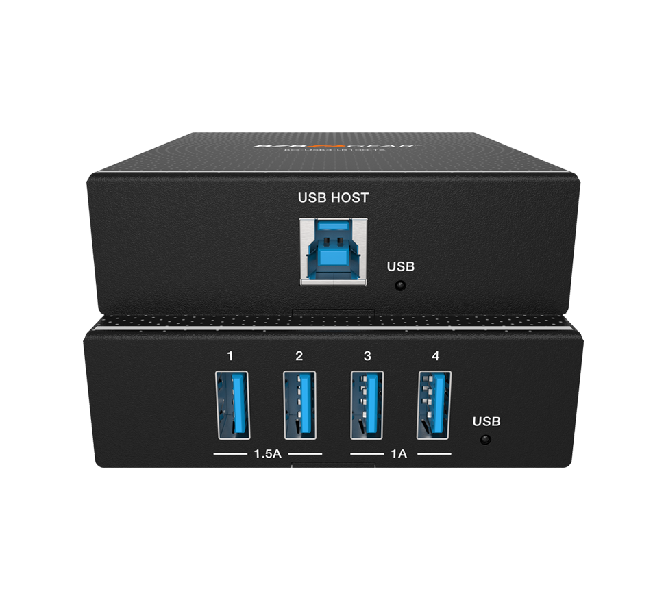 BZBGear BG-USB3-LR100 4-Port USB 3.0 HDBaseT Extender