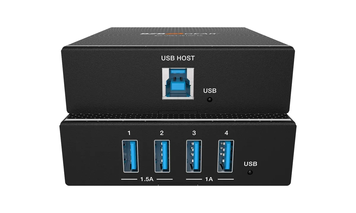 BZBGear BG-USB3-LR100 4-Port USB 3.0 HDBaseT Extender - view 2