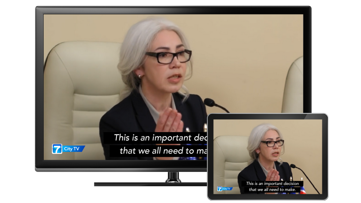 Cablecast Closed Captioning Service Single Hour