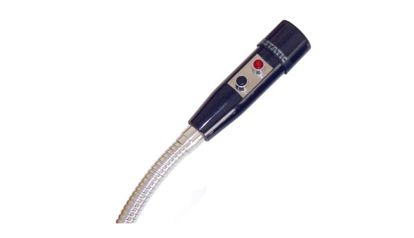 CAD Astatic AMC105-2-19 Omnidirectional Dynamic Microphone, 2 Switch, 19" Gooseneck