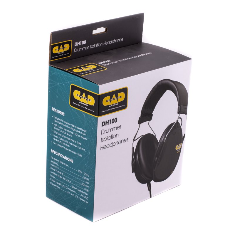 CAD Audio CAD DH100 Drummer Isolation Headphones - view 5