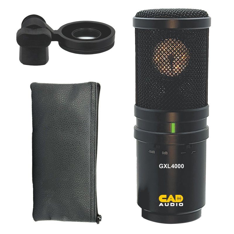 CAD Audio CAD GXL4000 Large Diaphragm Side-Address Studio Condenser Microphone - view 4