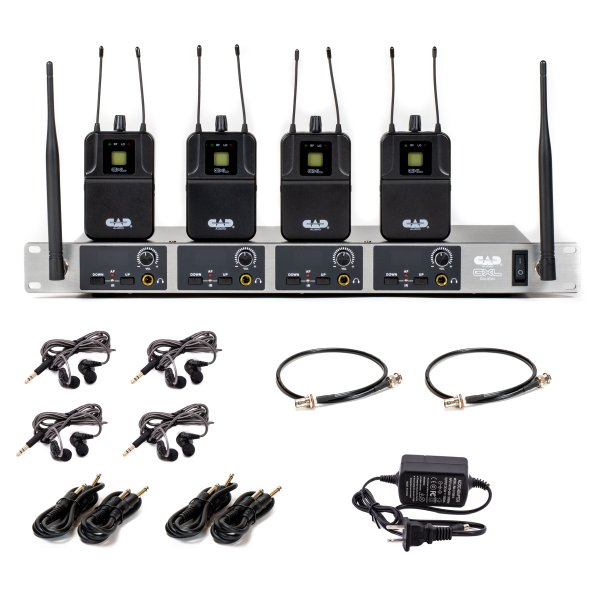 CAD Audio CAD GXLIEM4 Quad Wireless In-Ear Monitor System