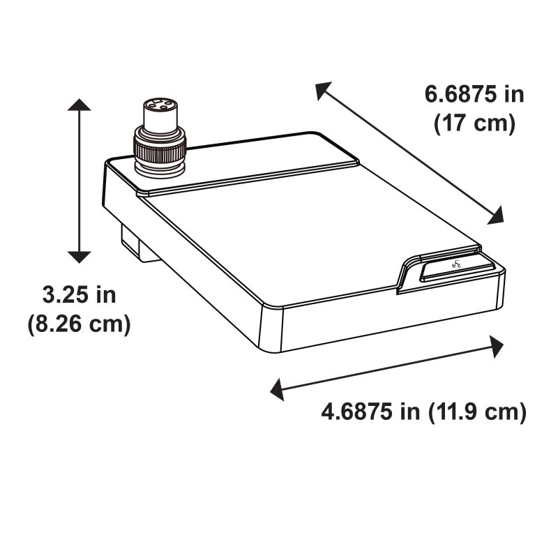 CAD Audio CAD Astatic MB100 Gooseneck Microphone Desk Base - view 3
