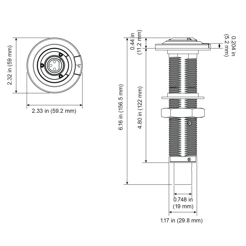 CAD Audio CAD Astatic MS201L Flush-Mount Microphone Base with Logic Control - view 3