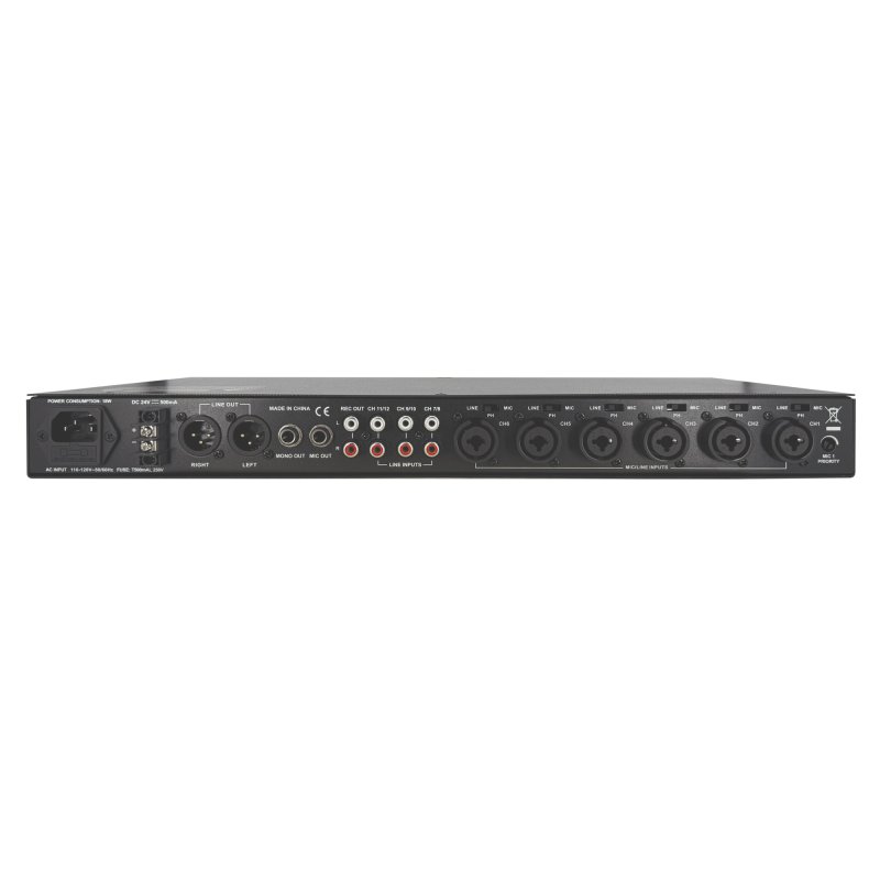 CAD Audio CAD Astatic MX12S 12-Channel Stereo Rack Mount Mixer - view 3