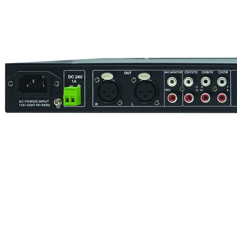 CAD Audio CAD Astatic MX12S 12-Channel Stereo Rack Mount Mixer - view 7
