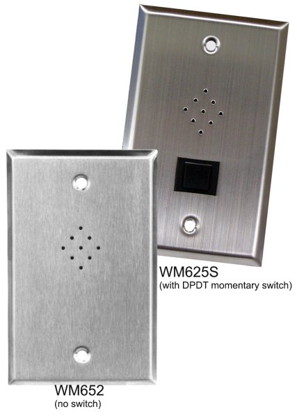CAD Audio CAD Astatic WM-625 Wall Mounted Omnidirectional Dynamic Microphone product image