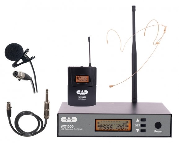 CAD WX1000BP UHF Wireless Body Pack Microphone System (510-570 MHz)